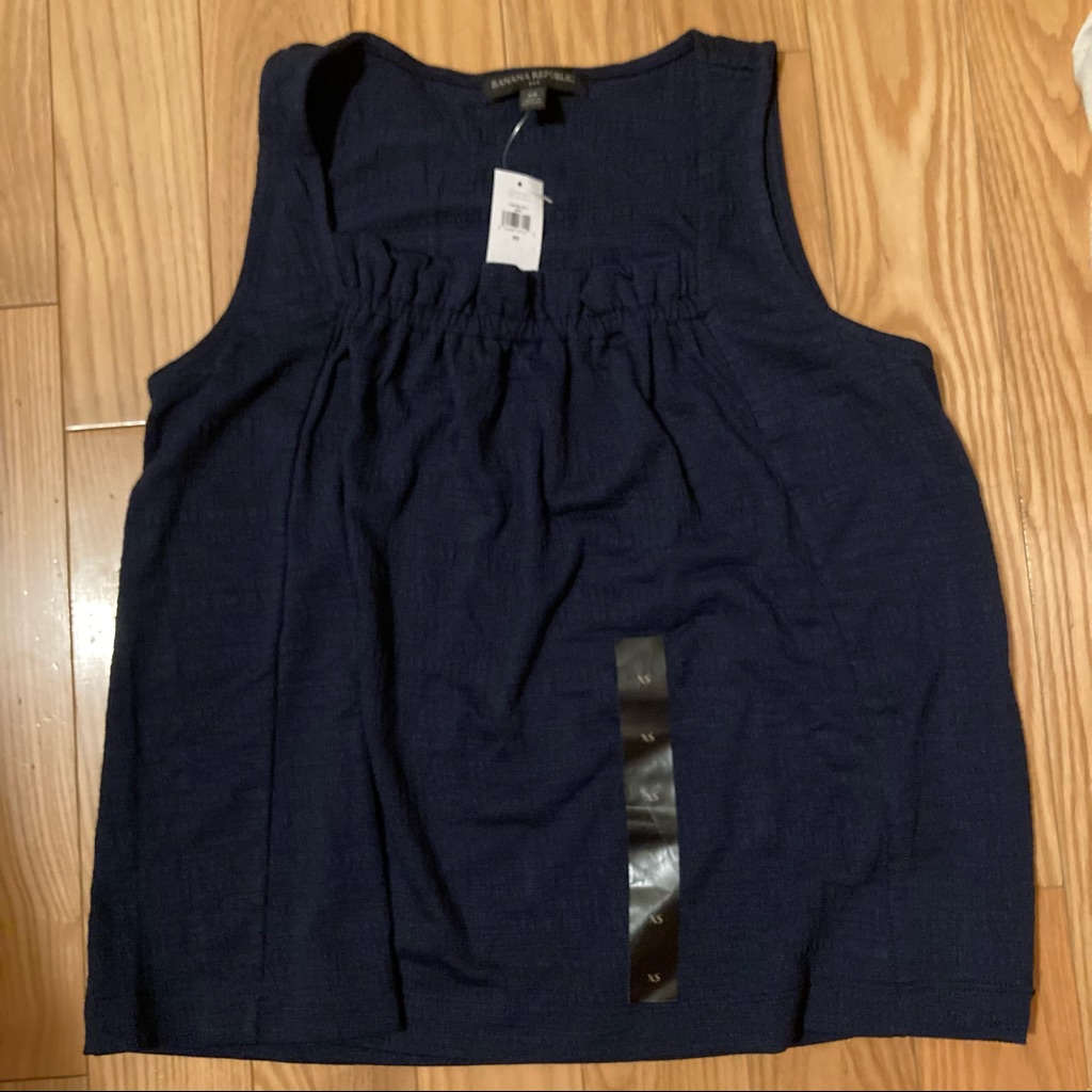 Banana Republic Nwt Blue Top